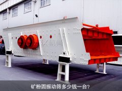 <b>礦粉圓振動篩多少錢一臺？</b>